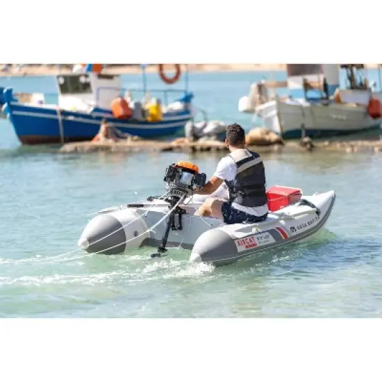 Aqua Marina 132'' Aircraft Inflatable Catamaran 5 People Inflatable Raft Boat image {9}