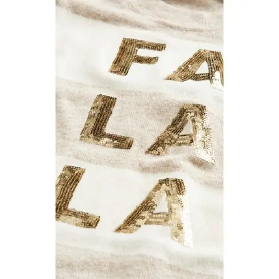 Women's Plus Size Fa La La Sweater - Beige | AVENUE image {6}