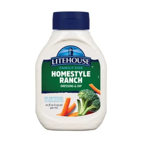 Litehouse Homestyle Ranch Dressing - 20 fl oz image {4}
