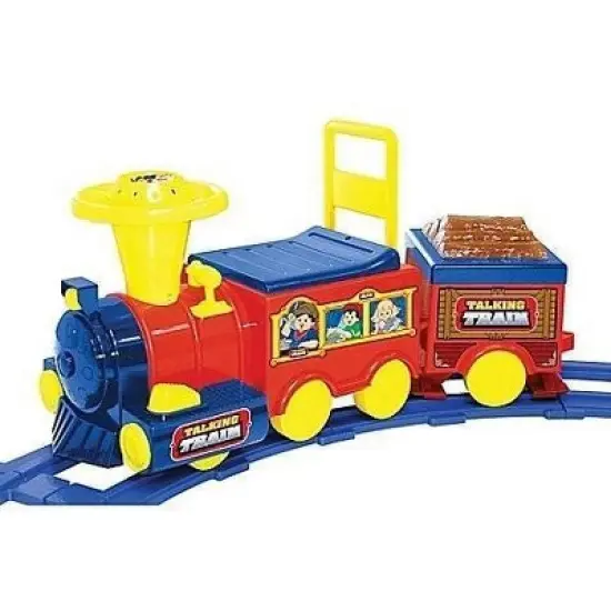 Kid Motorz 6V Talking Train Powered Ride-On image {1}