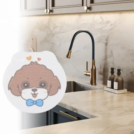 Unique Bargains Lightweight Kitchen Sponge White 2 Pcs image {3}