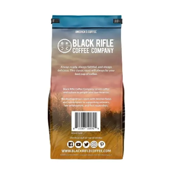 Black Rifle Coffee Company Loyalty Light Roast Ground Coffee - 12oz image {1}