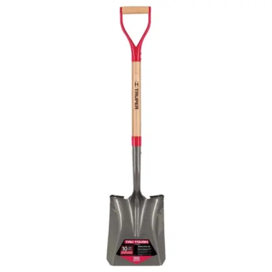 Truper Tru-Tough 41 in. Steel Square Transfer Shovel Wood Handle  - Case of 6 image {1}