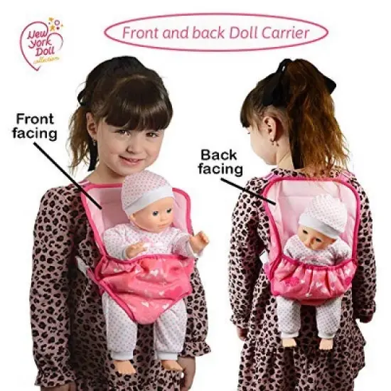 The New York Doll Collection Baby Doll Carrier Backpack image {3}