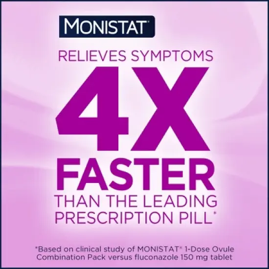 Monistat 7-Dose Yeast Infection Treatment 7 Disposable Applicators & 1 Cream Tube image {5}