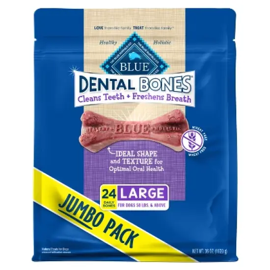 Blue Buffalo Dental Bones Large Natural Chew Dog Treats image {5}