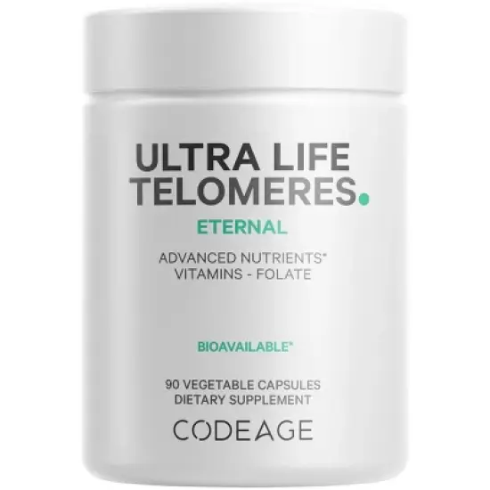 Codeage Life Telomeres & DNA Supplement , 5-MTHF, Vitamin B12, Cholecalciferol D3, Botanicals - 90ct image {16}