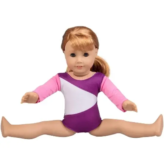 Dress Along Dolly Gymnastics Outfit for American Girl Doll image {2}