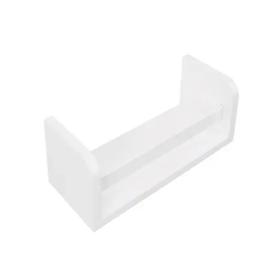 2pk Kids' 10" Floating Wall Mount Bookshelf Set White - RiverRidge Home image {3}