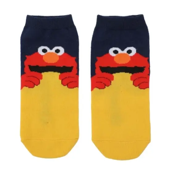 Sesame Street Character Art Women's 5-Pair Ankle Socks image {1}