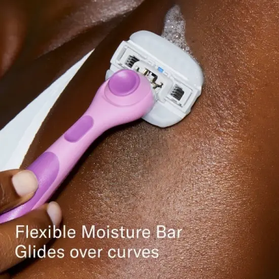 Flamingo Moisture Plus Women's Razor Blade Refills - 4ct image {2}