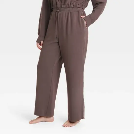 Women's Waffle Wide Leg Pants - All in Motion&trade; image {2}