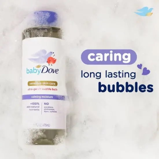 Baby Dove Calming Nights Bubble Bath - 16oz image {2}