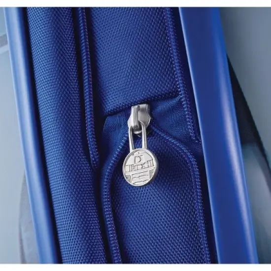 American Tourister Star Wars R2-D2 Hardside Carry On Spinner Suitcase - Silver/Royal Blue image {3}