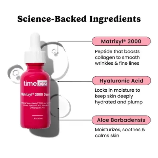 Timeless Skin Care Matrixyl 3000 Serum image {3}