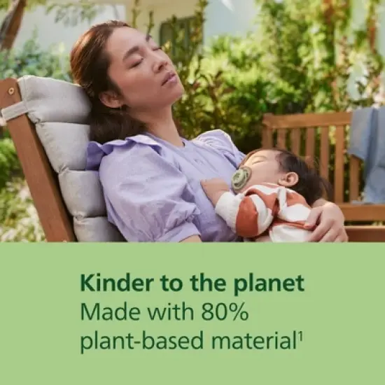 Philips Avent Ultra Air Pacifiers 6-18m - Fern Night/Plant Night - 4pk image {4}