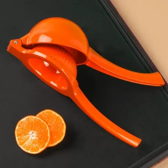 BergHOFF CooknCo 3Pc Cast Aluminum Manual Squeezers, Lemon, Lime, Orange image {1}