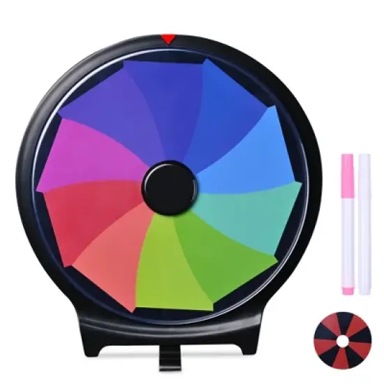 WinSpin 10"/12"/20"/24" Prize Wheel Spinning Game Tabletop / Dual-Use Whirl of Fortune Eagle image {10}