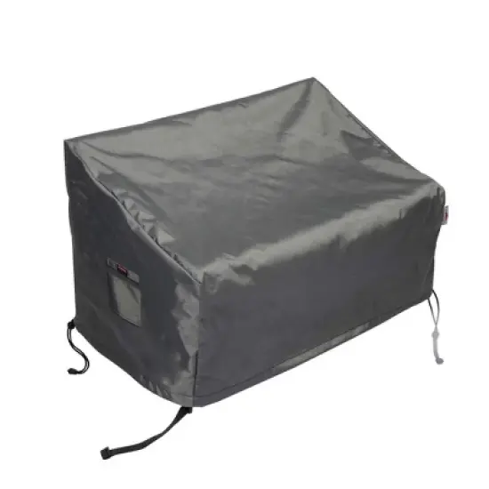 Summerset Shield Titanium 3-Layer Polyester Water Resistant Outdoor Sofa Cover - Dark Grey image {7}
