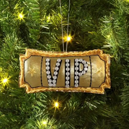 Christmas Plush VIP Ornament - Wondershop&trade; image {1}
