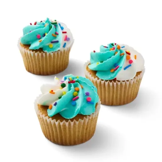 Classic Birthday Cake Cupcakes - 11.2oz/6ct - Favorite Day&trade; image {2}