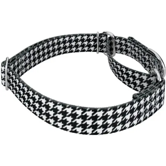 Country Brook Petz Houndstooth Martingale Dog Collar image {4}