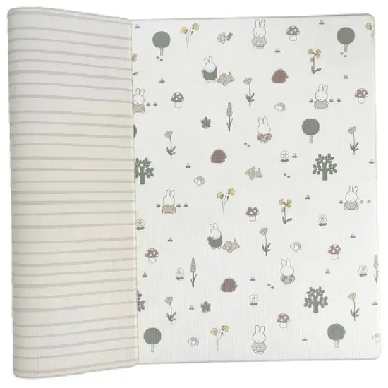 LITTLE Bot Baby Play Mat - Miffy in the Park image {6}