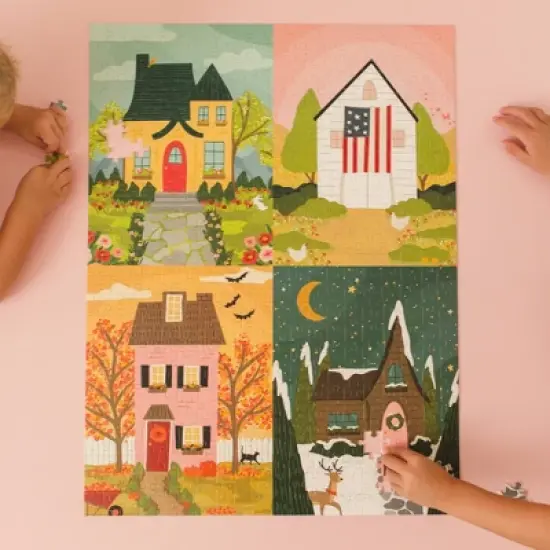 Pippi Post Seasons Jigsaw Puzzle - 500pc image {4}