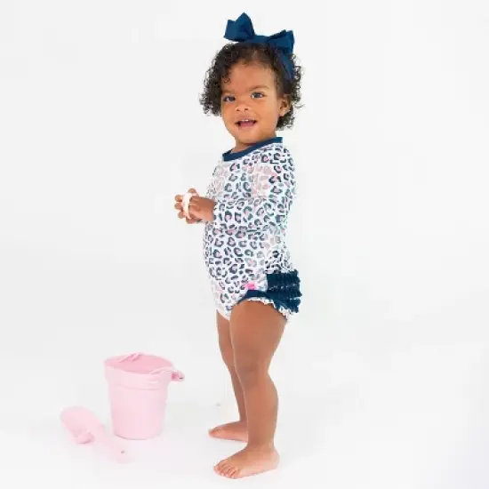 RuffleButts Cool Leopard One Piece image {2}