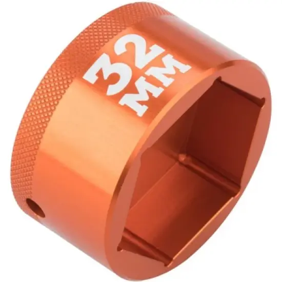 FOX Fork Topcap Socket: 32mm, 3/8 Drive Made Of 7000 Series Aluminum image {2}