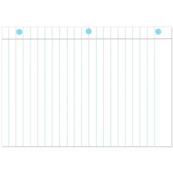 Ashley Productions&reg; Magnetic Notebook Page, 8-1/2" x 11", Pack of 6 image {2}