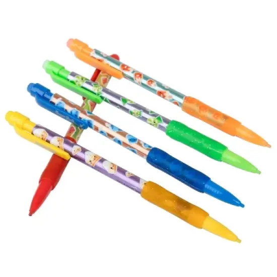 Sugar Rush 10ct 2 Scented Mechanical Pencils Glitter Gifting: 0.7mm Erasable Kids Smelly Stationery image {3}