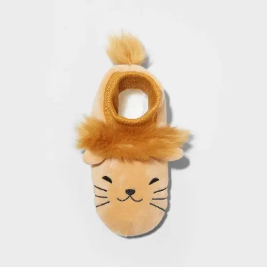 Toddler Boys' Leo Lion Slippers - Cat & Jack&trade; Tan image {2}