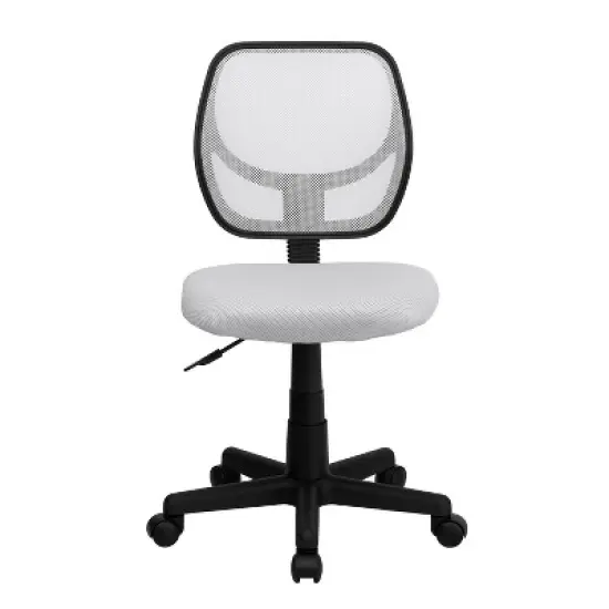Emma and Oliver Mid-Back Mesh Swivel Task Office Chair with Curved Square Back image {8}