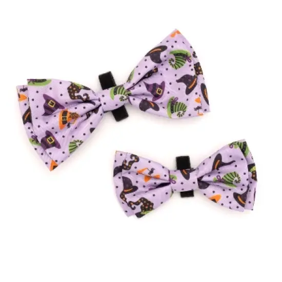 The Worthy Dog Bewitched Bow Tie - Adjustable Pet Collar Accessory image {3}
