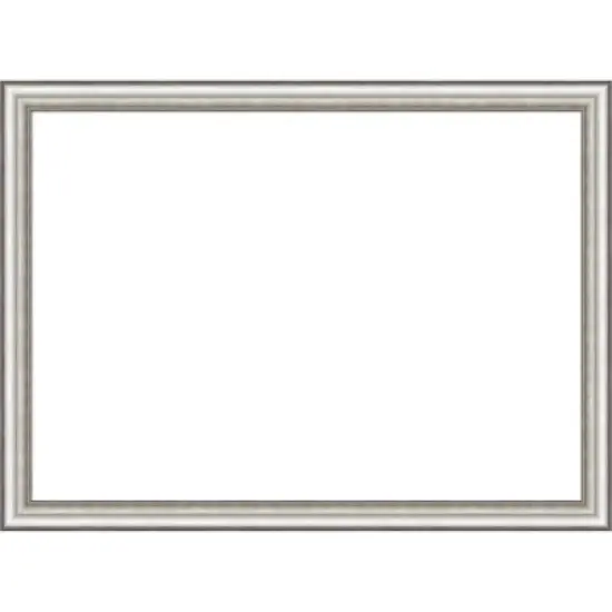 Amanti Art Salon Silver Narrow Framed Dry Erase Magnetic Board image {13}