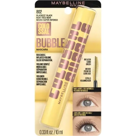 Maybelline Colossal Bubble Mascara - 0.33 fl oz image {8}