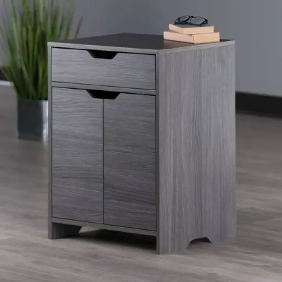 Nova 1 Drawer Storage Cabinet - Winsome image {8}