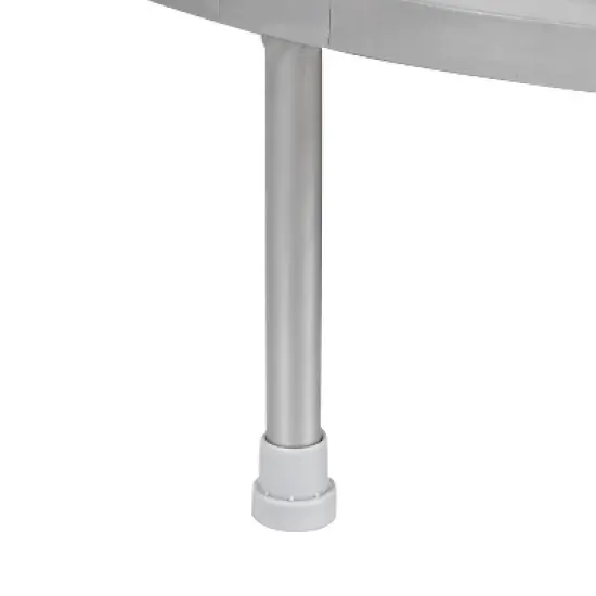 Whisen 36 in. Outdoor Metal Light-Weight Trampoline with Handle image {5}