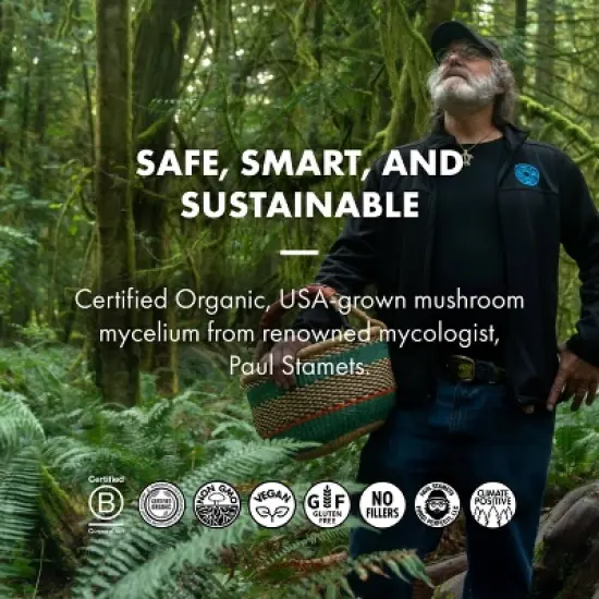 Host Defense Stamets 7 Mushroom Vegan Capsules - 30ct image {5}