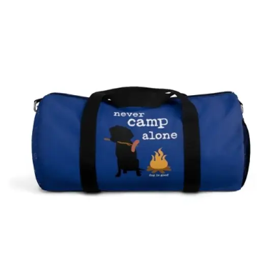 Dog is Good Never Camp Alone Duffel Bag image {2}