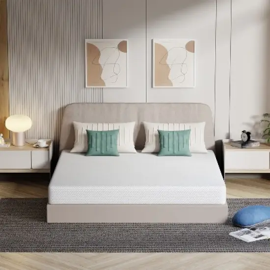 BestMassage 8 Inch Mattress Gel Memory Foam Mattress Medium Firmness Mattresses for Cool Sleep & Pressure Relief CertiPUR-US Certified image {7}