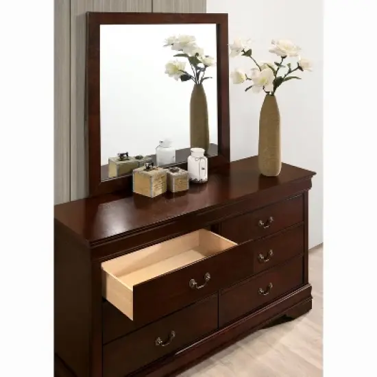 Sliver Dresser and Mirror Set - HOMES: Inside + Out image {2}