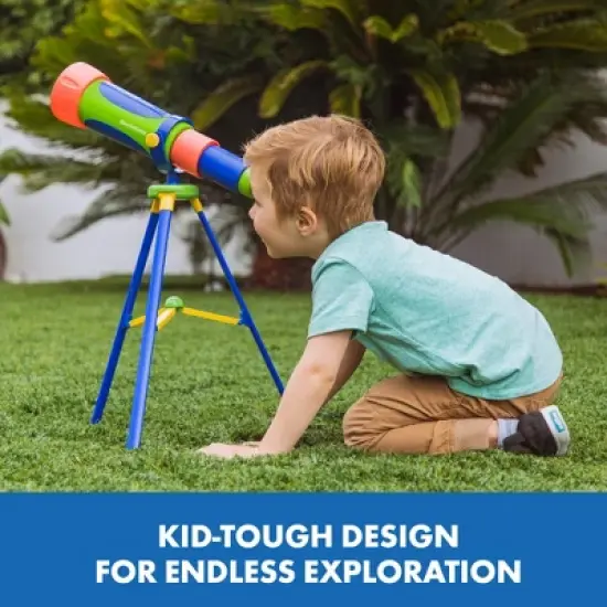 Educational Insights GeoSafari Jr. My First Telescope: Preschool Science Kit with Instruction Guide image {4}