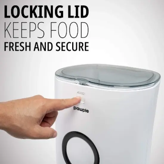 Pawple Automatic Pet Feeder, Cat & Dog Food Dispenser Bowl image {1}