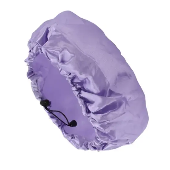 Unique Bargains Women's Adjustable Bath Cap for Bathroom 1 Pc image {3}