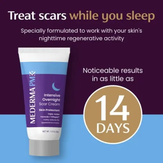 Mederma PM Overnight Scar Cream - 1oz image {5}