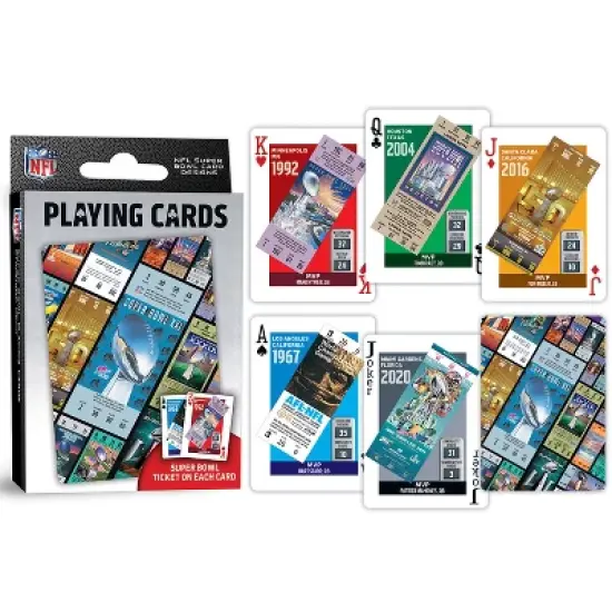 MasterPieces Officially Licensed NFL League-NFL Playing Cards - 54 Card Deck for Adults image {3}