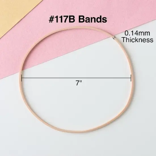 Staples Rubber Bands Size #117B 808016 image {1}
