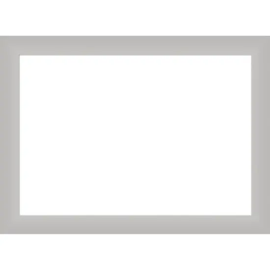 Amanti Art Low Luster Silver Framed Dry Erase Magnetic Board image {9}